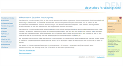 Desktop Screenshot of dfn.de
